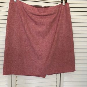 JCrew Pink Heather Pencil Skirt